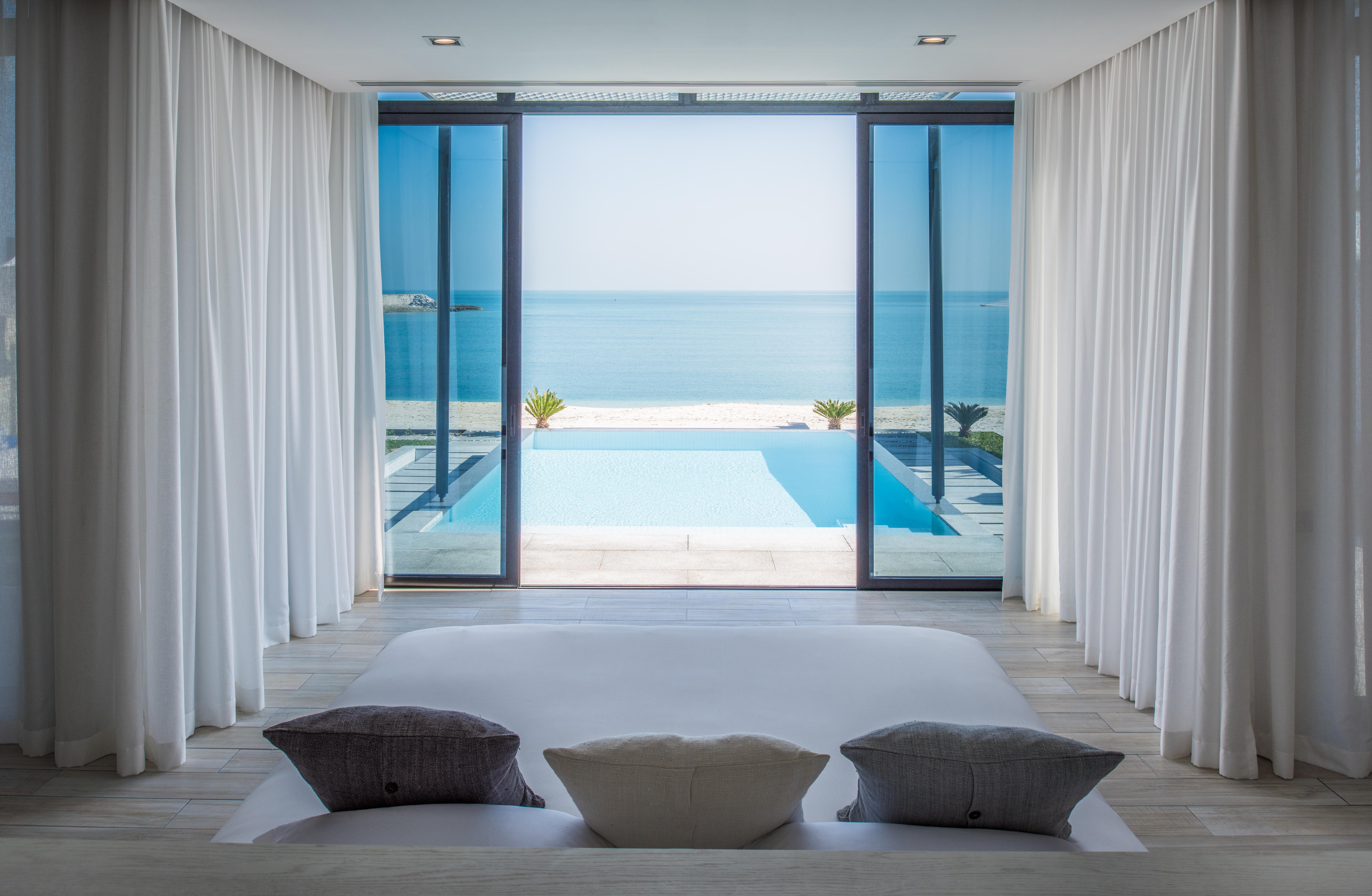 누라이 아일랜드 리조트 아부다비 외부 사진 Interior of a villa at Jumeirah at Etihad Island